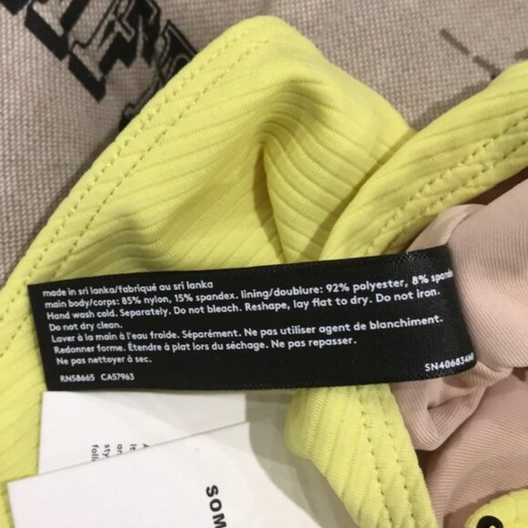 Something Navy Core Ribbed One-Piece Swimsuit - Picture 7 of 8